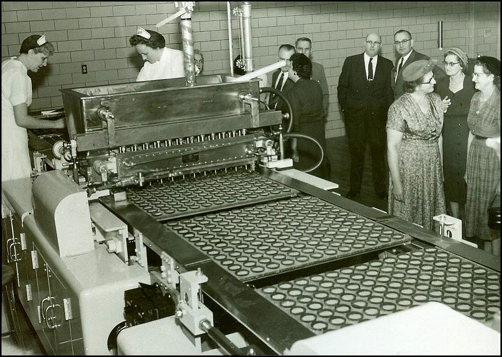 Vintage 1957 Opening Day of the new H. B. Reese Candy Company Plant, Hershey, PA